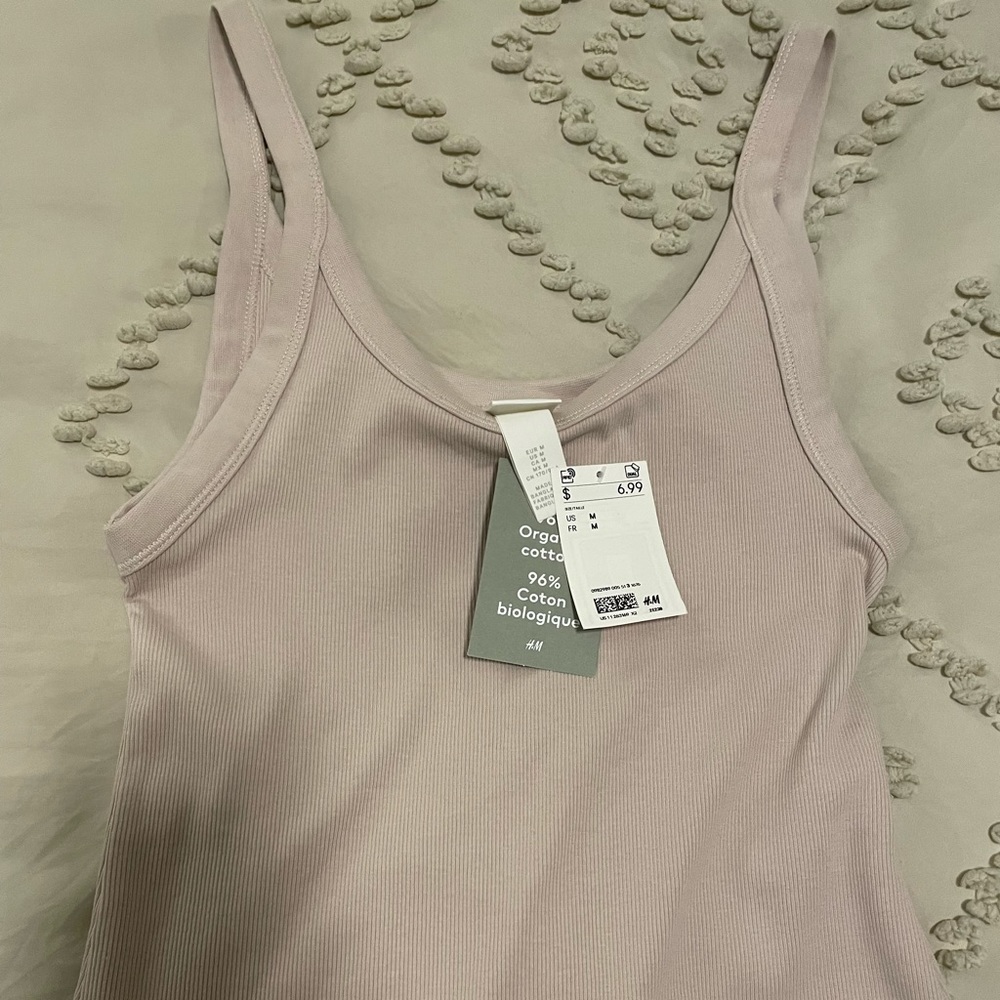 H & M mauve Tank top Medium